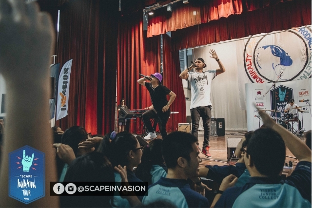*SCAPE Invasion, Yishun JC, SG Music, Live Music, Gigs, The Summer State, THELIONCITYBOY, The Lion City Boy, Kevin Lester, Noise Singapore, National Arts Council