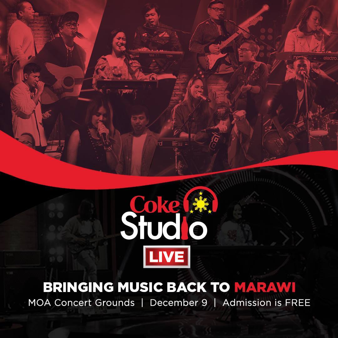 Coke Studio PH artists to come together for Marawi benefit concert