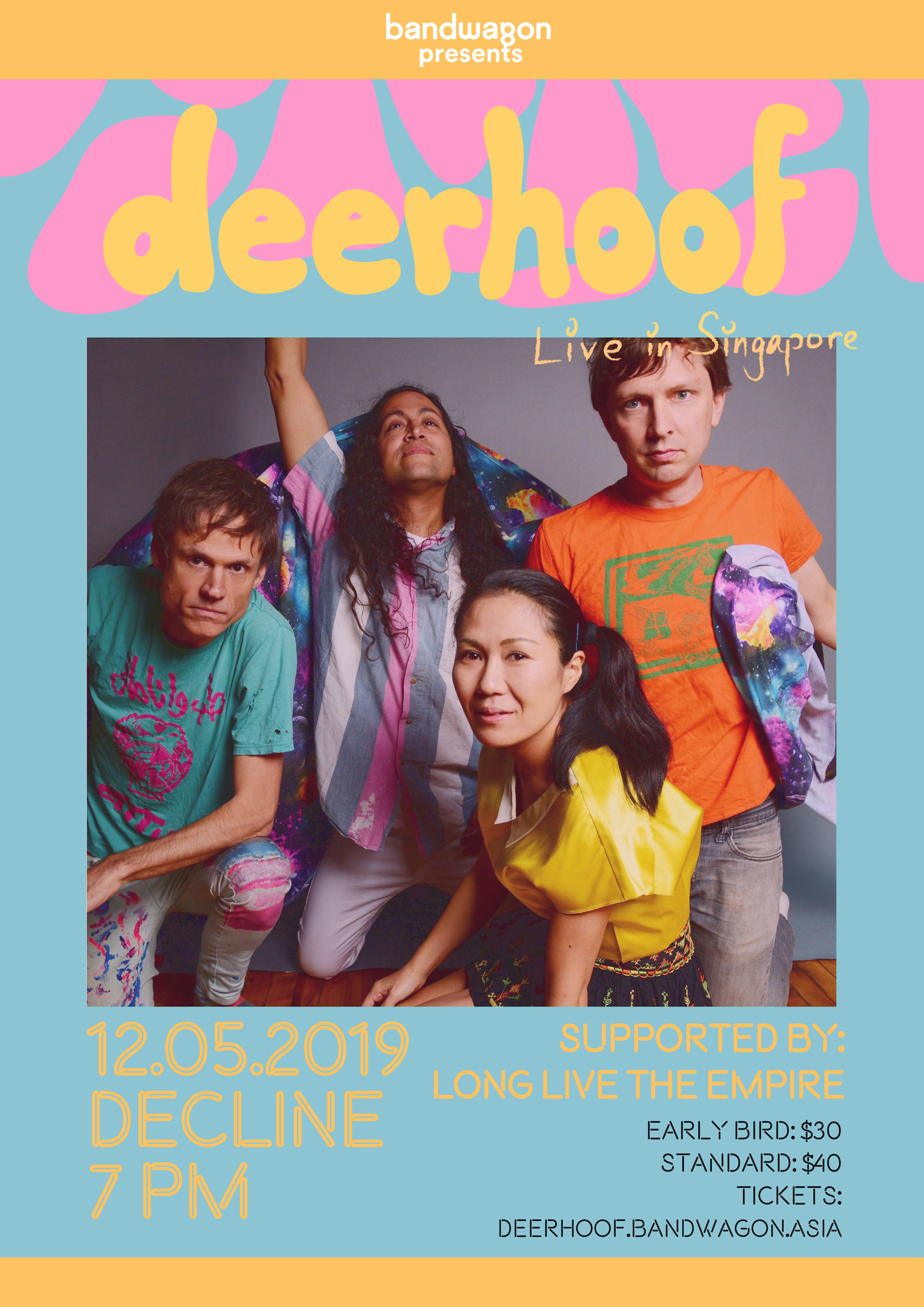 Deerhoof announces Asia Tour Singapore, Tokyo, Manila, Hong Kong and