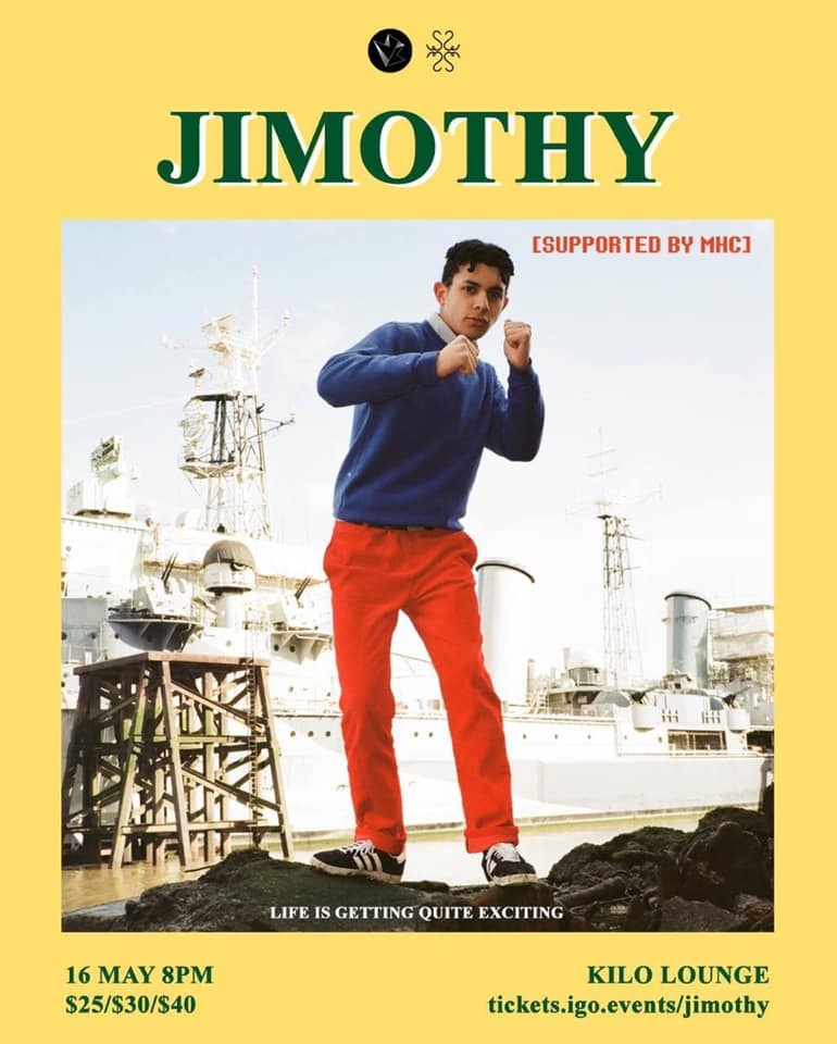 Jimothy To Perform In Singapore In May Bandwagon Music Media