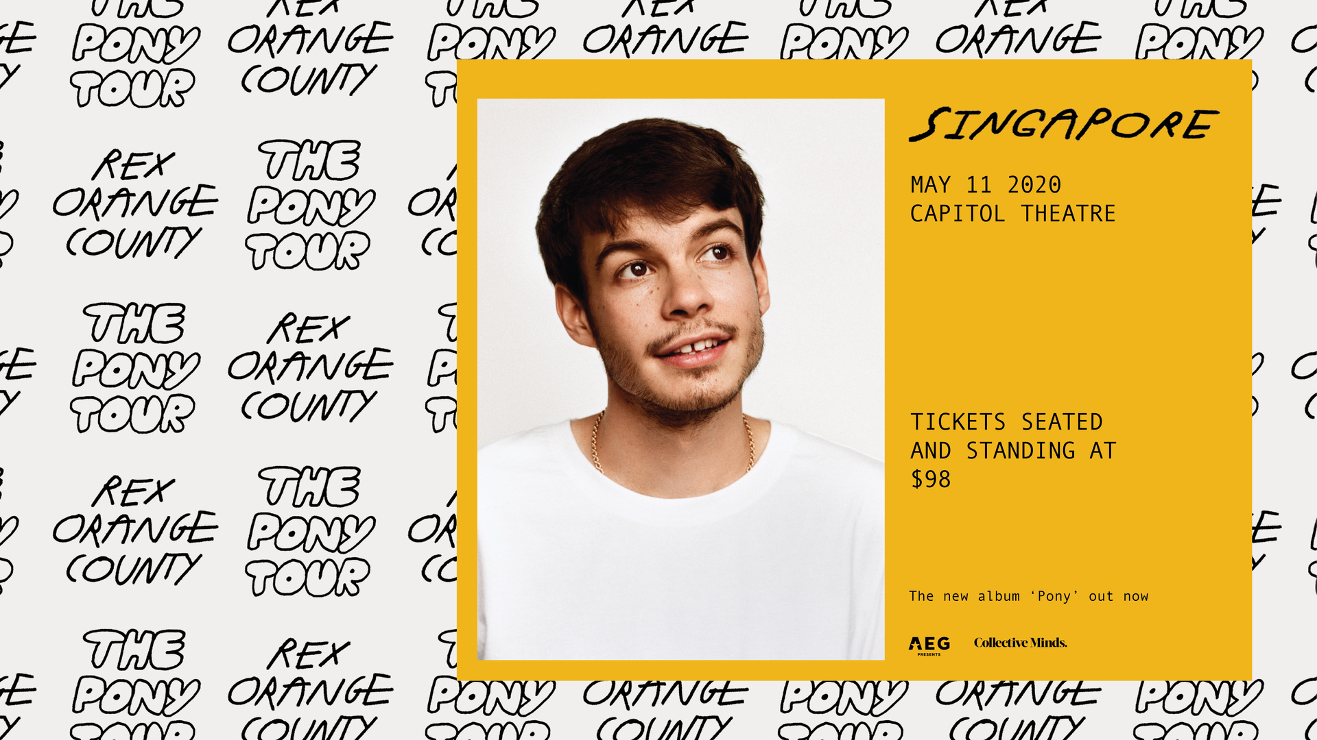 Rex Orange County Tickets, Tour & Concert Information