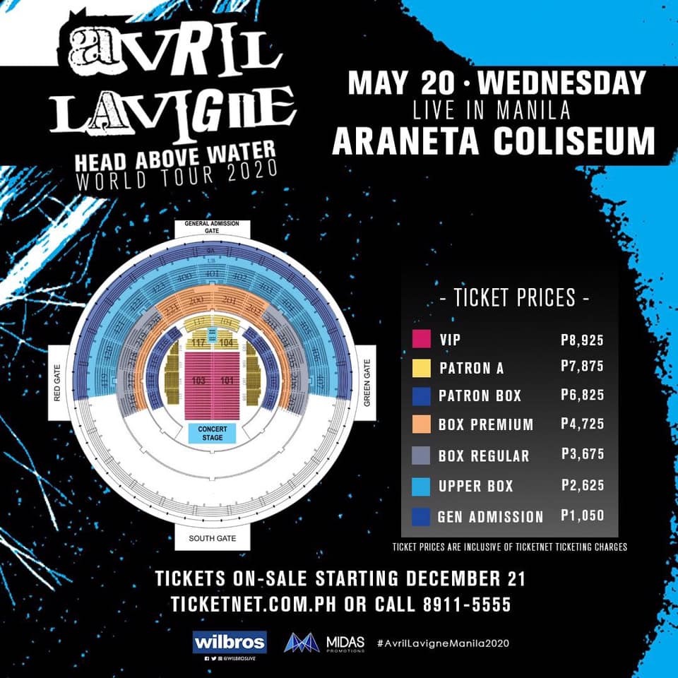 Avril Lavigne to perform in Manila this May Bandwagon Music media