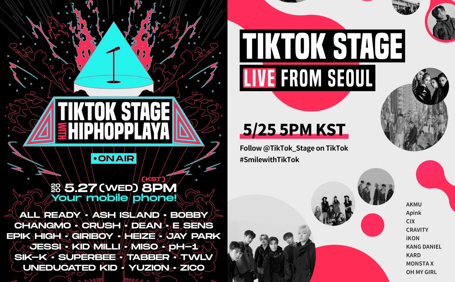 Akmu Apink Ikon Monsta X And More To Perform In Tiktok S K Pop