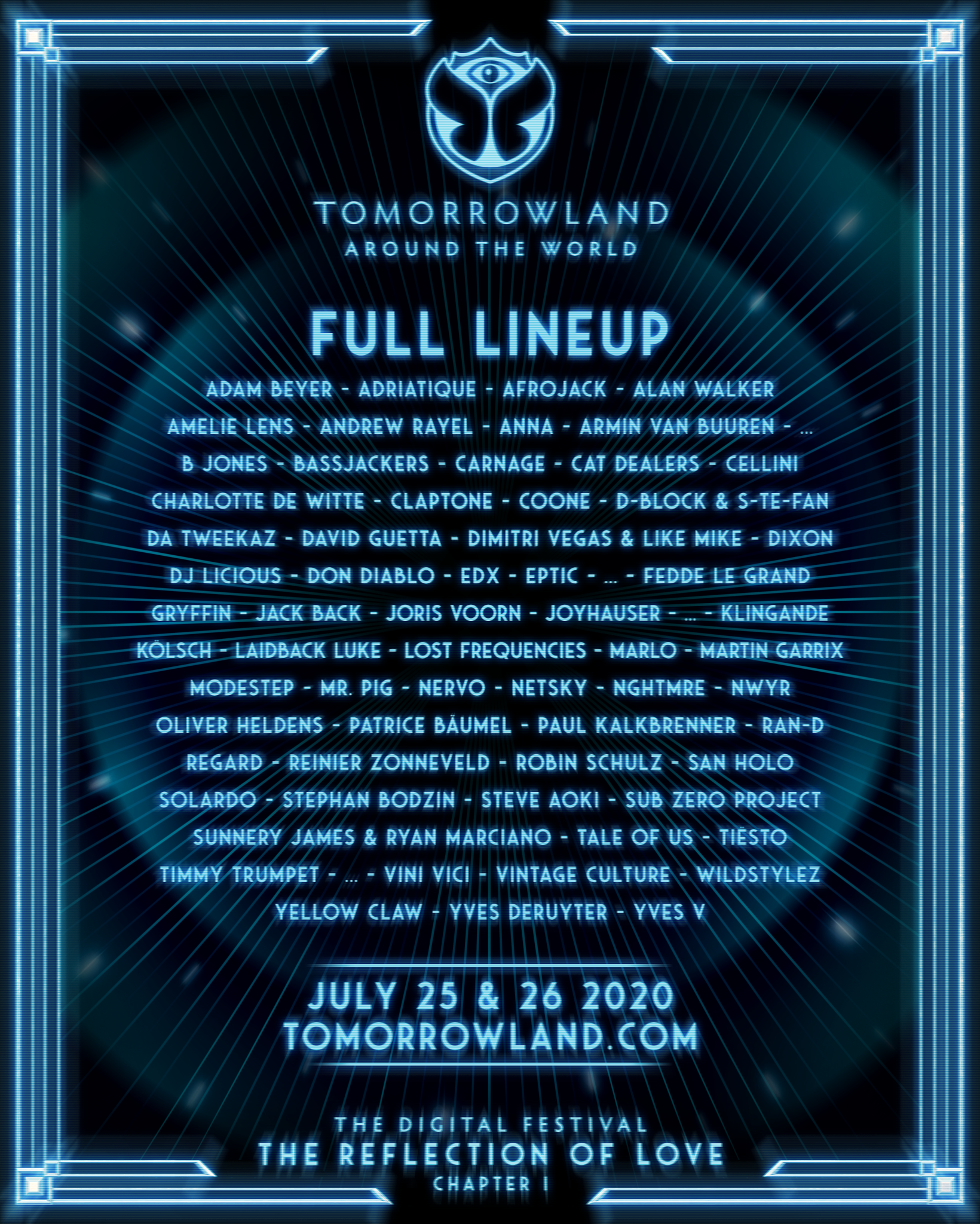 Tomorrowland Around the World 2020 lineup revealed Martin Garrix,