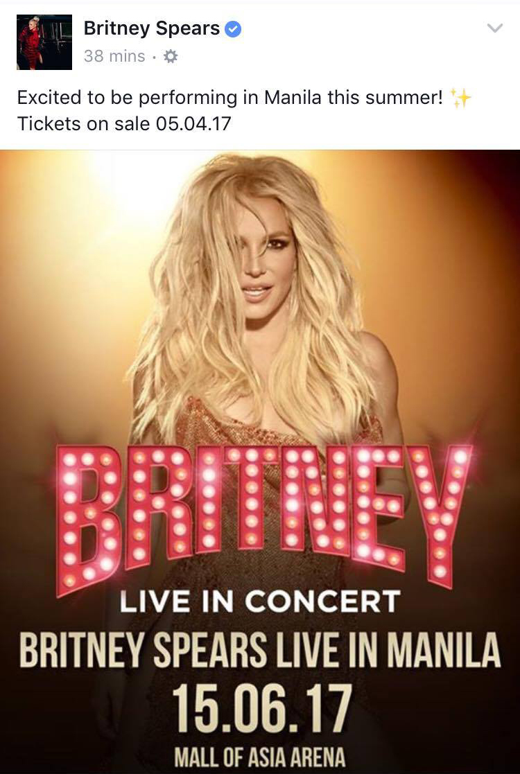 britney spears manila philippines 2017 asia